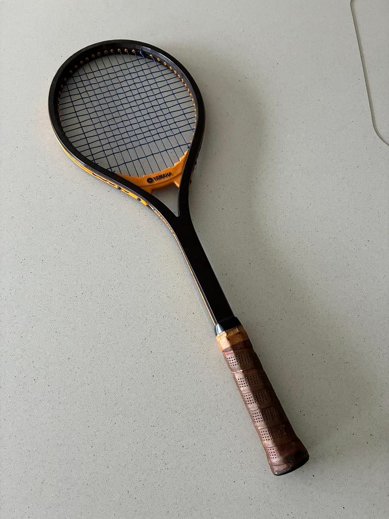 vintage tennisracket Yamaha YFG50, Sport en Fitness, Tennis, Ophalen, Zo goed als nieuw, Racket, Overige merken
