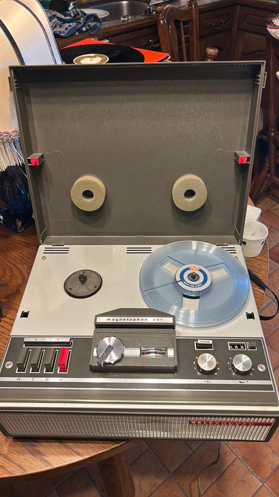 Telefunken 201 + td20, Audio, Tv en Foto, Bandrecorder, Ophalen