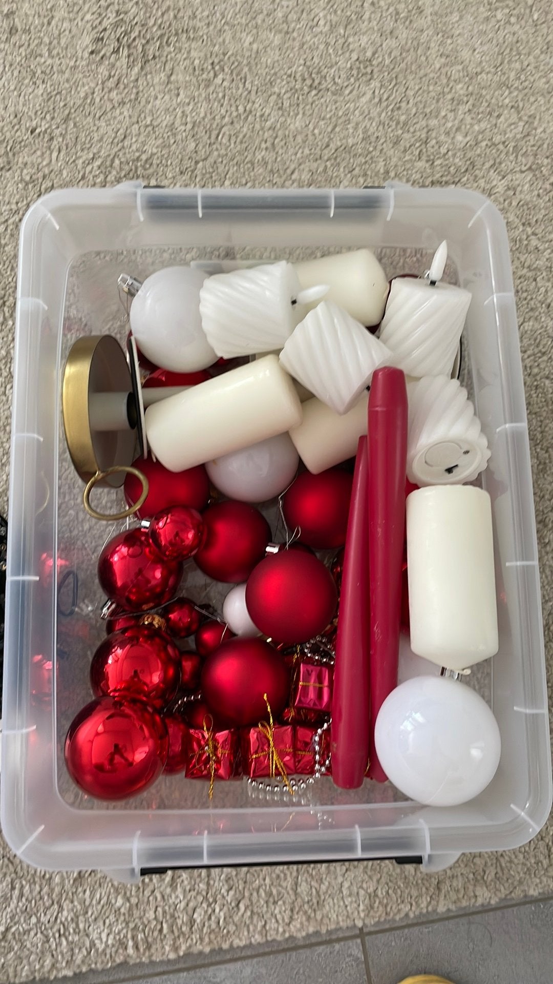 Lot décoration de noel, Ophalen, Zo goed als nieuw