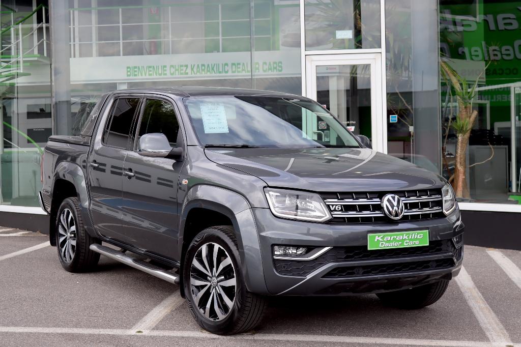VW AMAROK 3.0TDi V6 224CV DSG AVENTURA COVER BENNE FULL TVAC, Autos, Cuir, Argent ou Gris, Achat, Entreprise