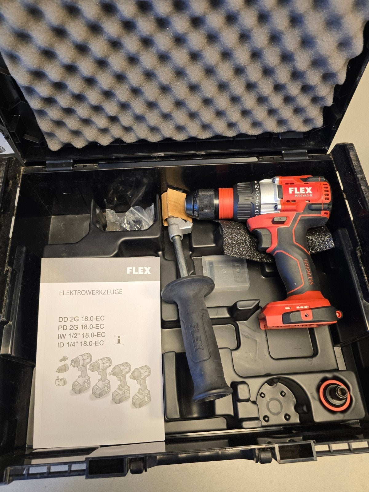 Vijsmachien flex DD 2G 18.0 EC, Bricolage & Construction, Enlèvement, Neuf, Foreuse et Perceuse