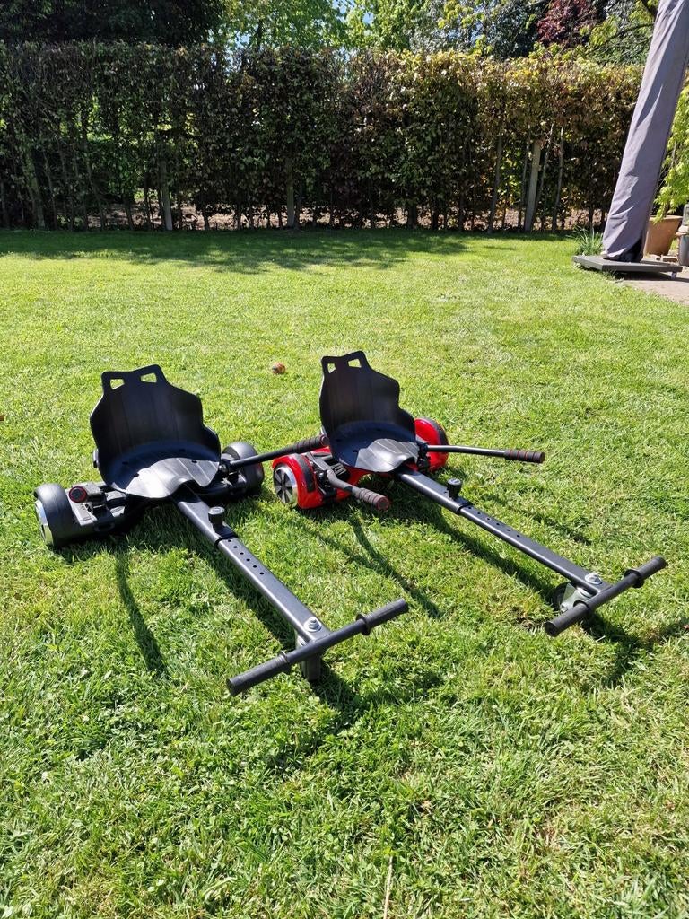 Hoverboard met zitje, Ophalen