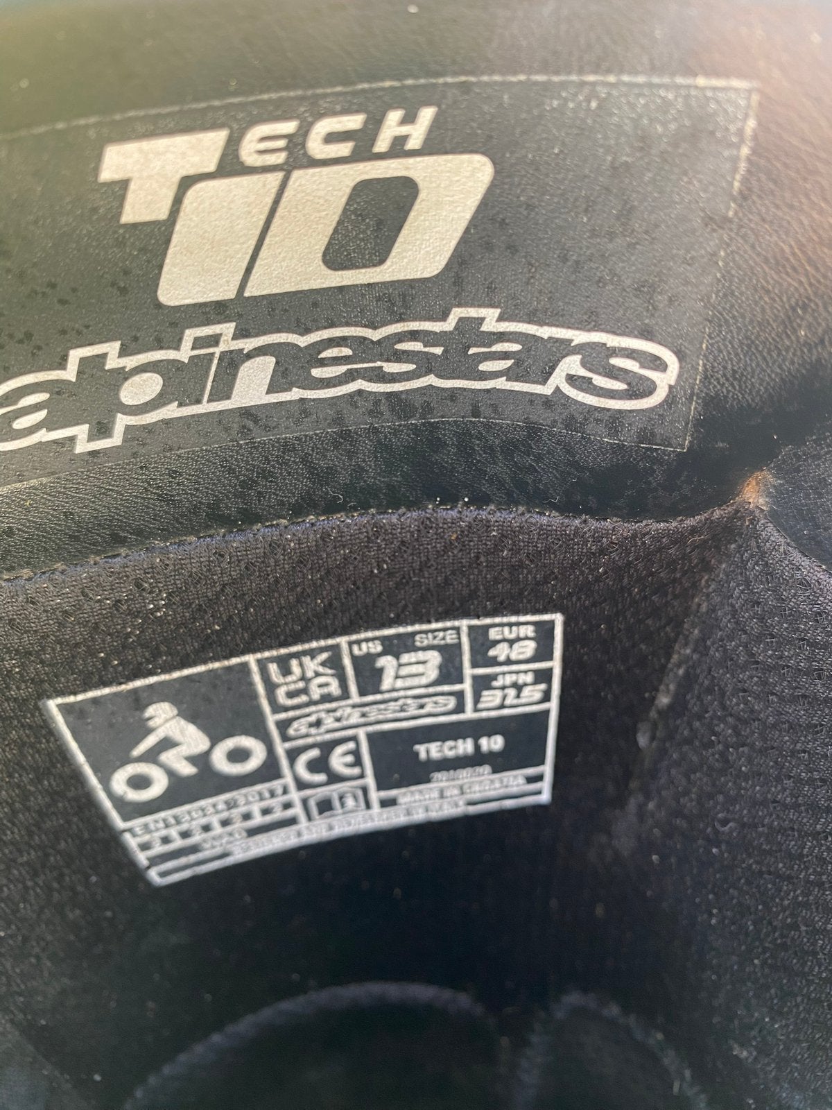 Crosslaarzen alpinstars tech 10, Motos, Enlèvement, Bottes