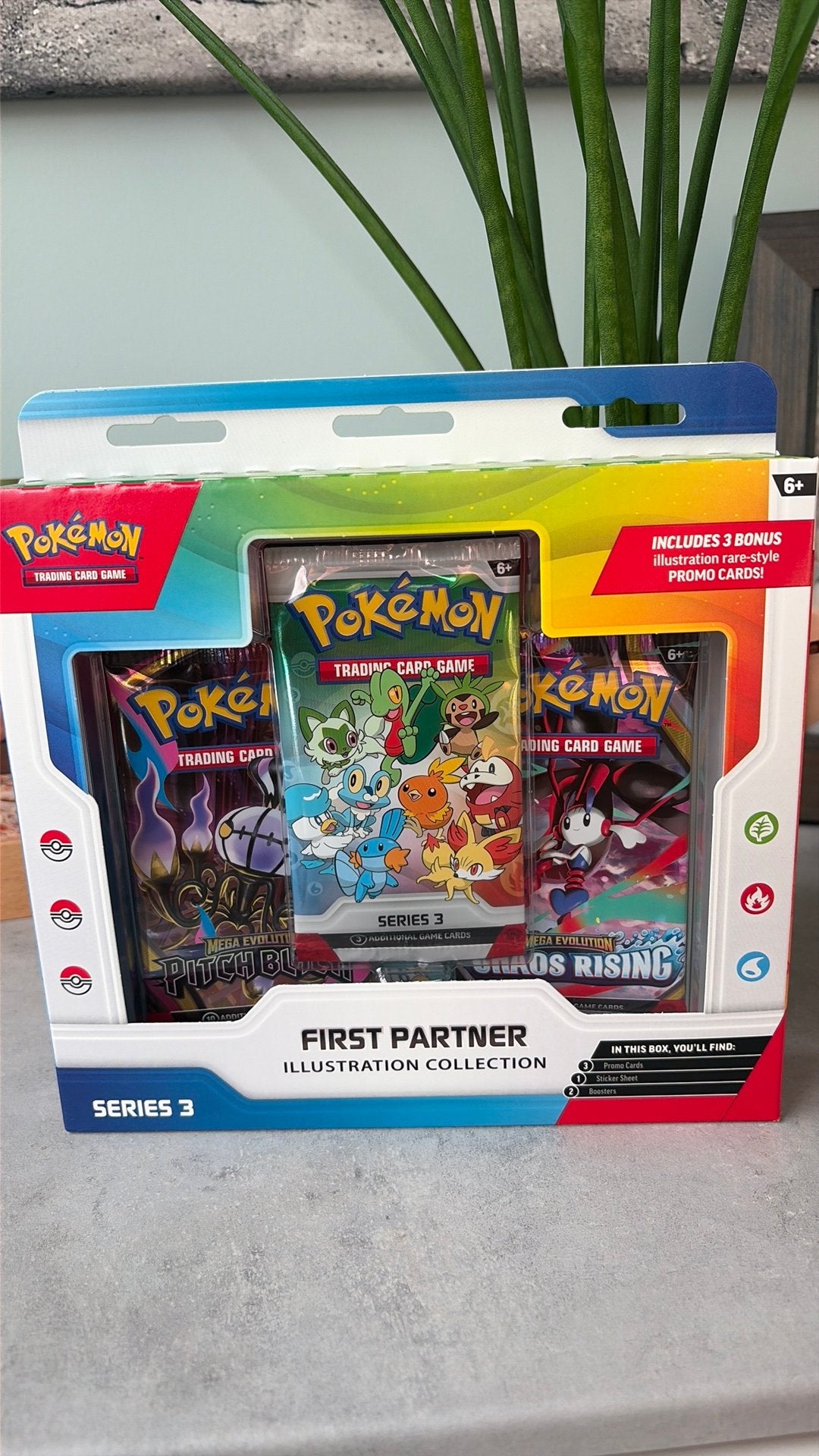 Pokemon kaarten First partner series 3, Ophalen of Verzenden, Nieuw