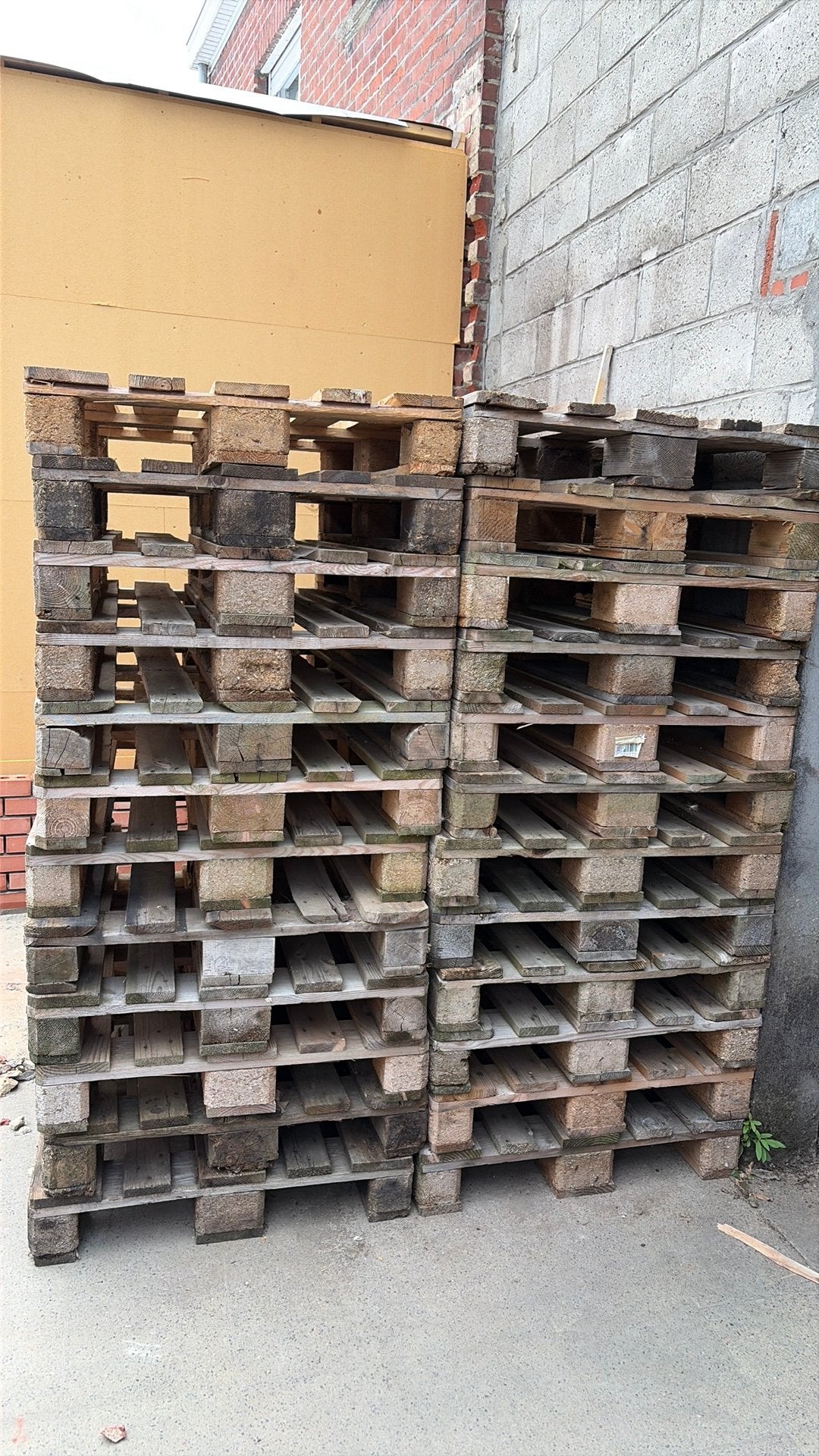 Epal palletten 35x levering mogelijk regio Ieper, Ophalen, Gebruikt, Pallet