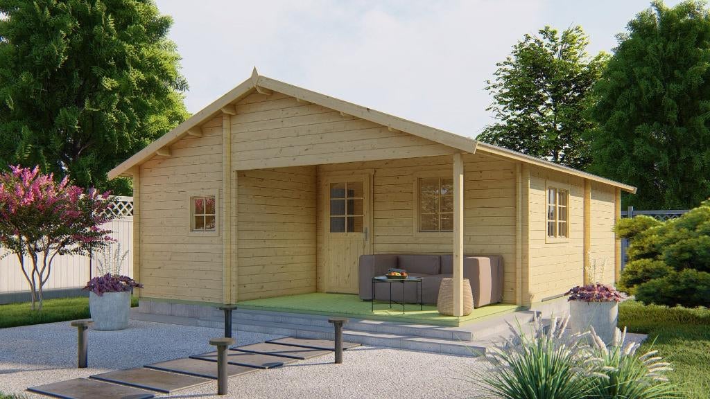 PERSONNALISATION : cabanes en rondins, unités résidentielles, Envoi, Neuf