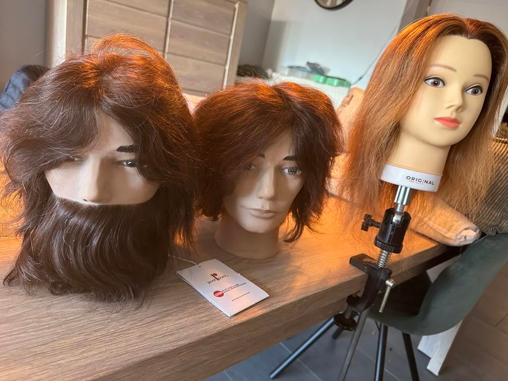 Kappers oefenhoofden, Ophalen, Zo goed als nieuw