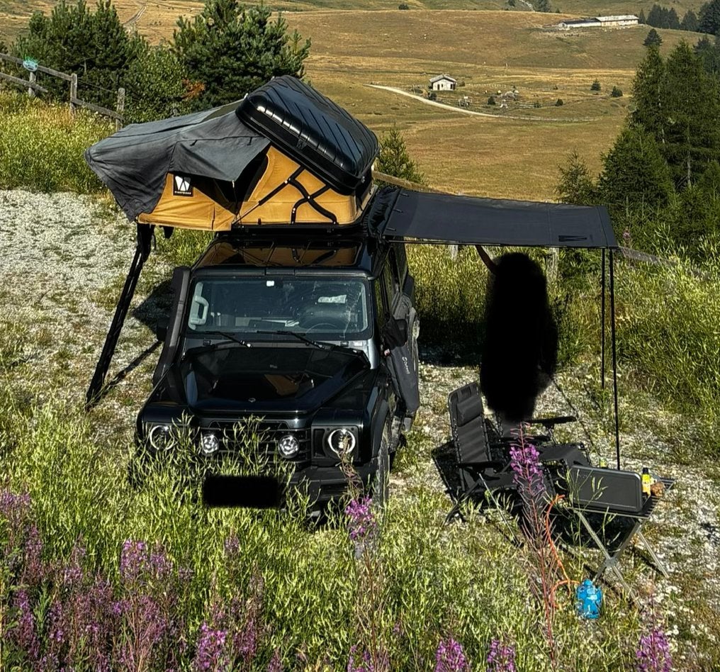 Daktent Vickywood Mighty oak 190 / Vickywood luifel 200x250, Ophalen, Gebruikt, Tot en met 4