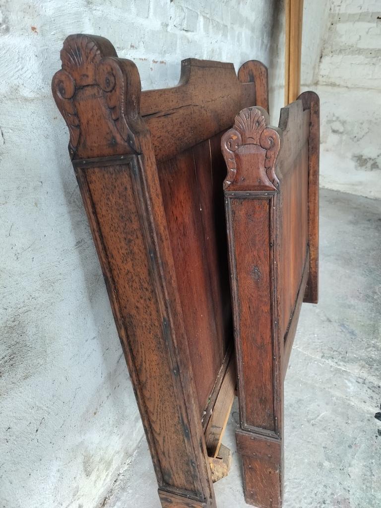 antieke bed; twijfelaar!, Enlèvement