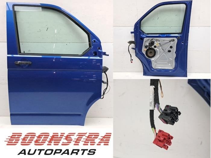 Portière 2portes droite d'un Volkswagen Transporter (Transp, Volkswagen, -, 3 mois de garantie, Utilisé
