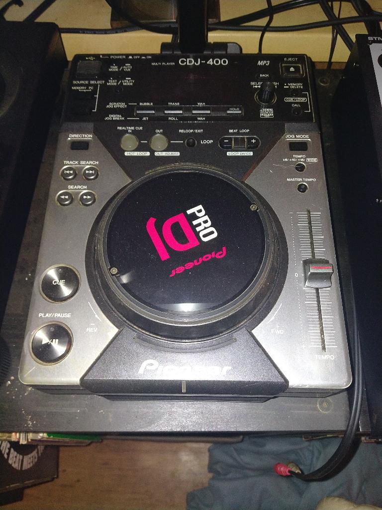 pro dj 2x pioneer cdj-400, Audio, Tv en Foto, Cd-spelers, Ophalen, Gebruikt, Pioneer
