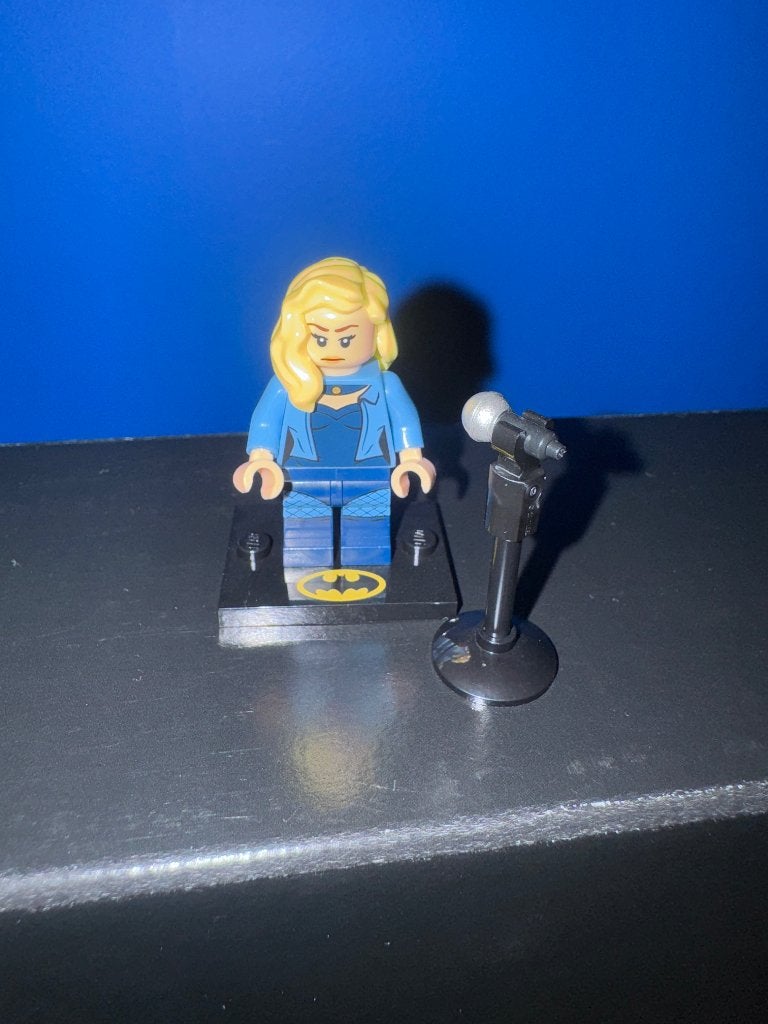 Minifigure Lego - Black Canary, Neuf, Lego, Enlèvement, Minifiguren serie