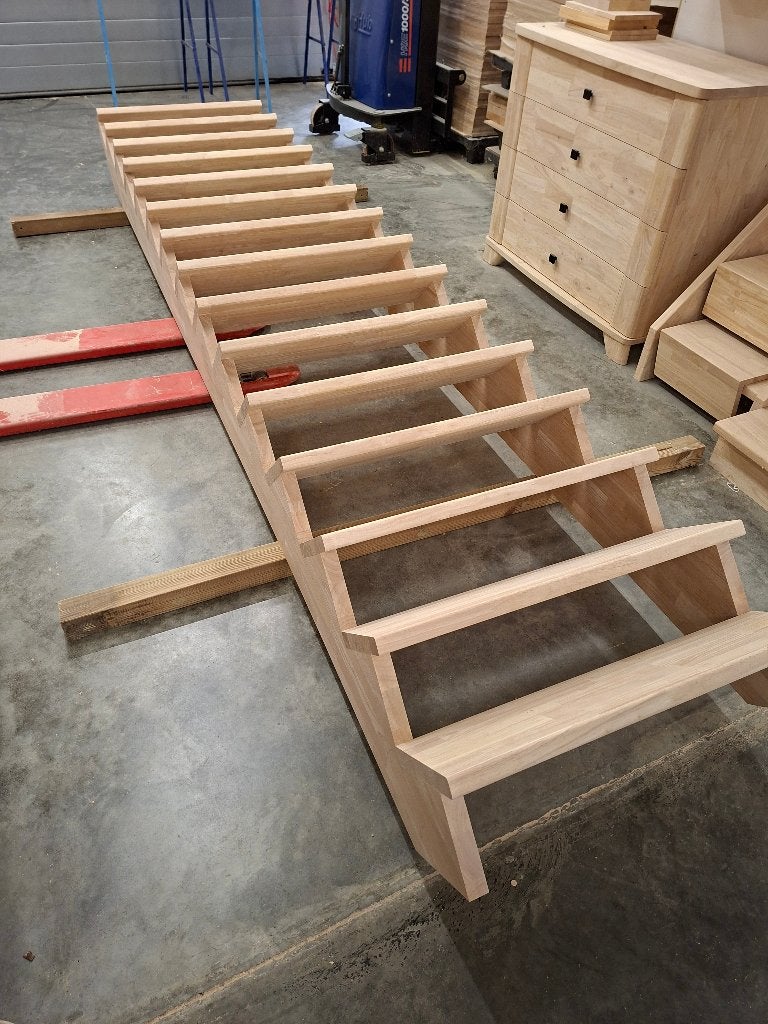 Trap open, Ophalen, Nieuw, Hout