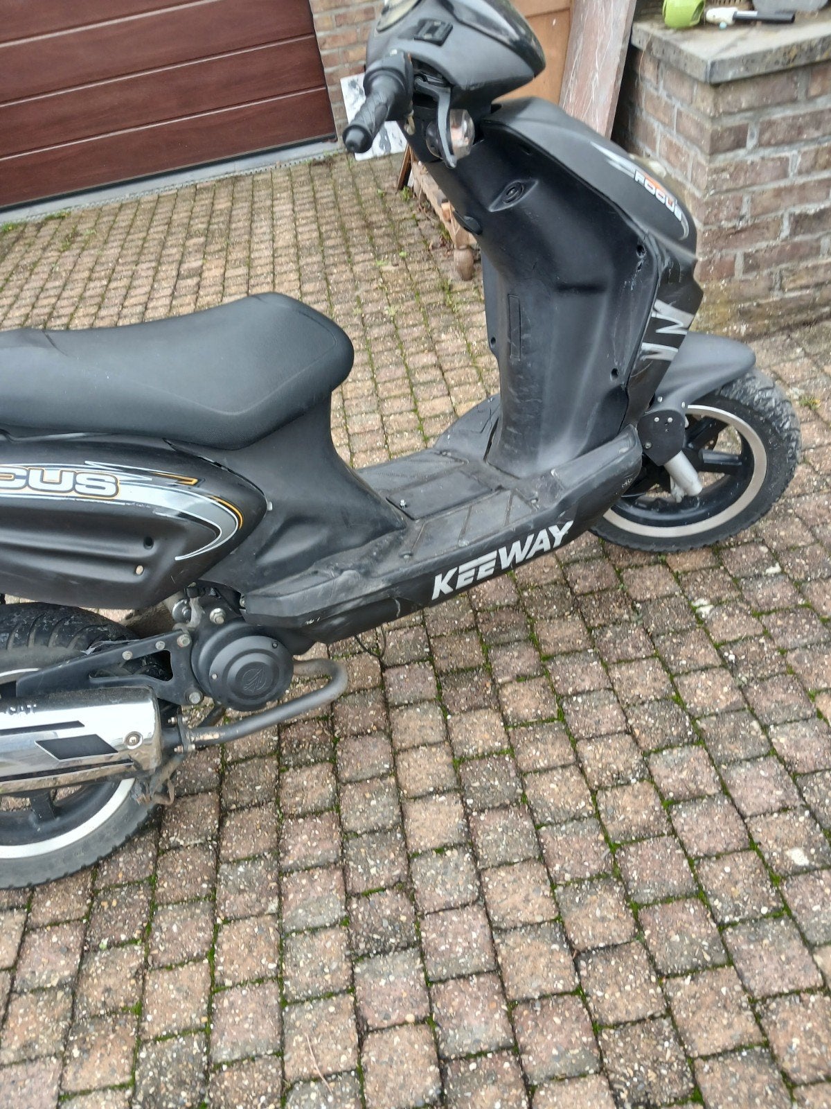 Keeway scooter te koop voor onderdelen, Ophalen