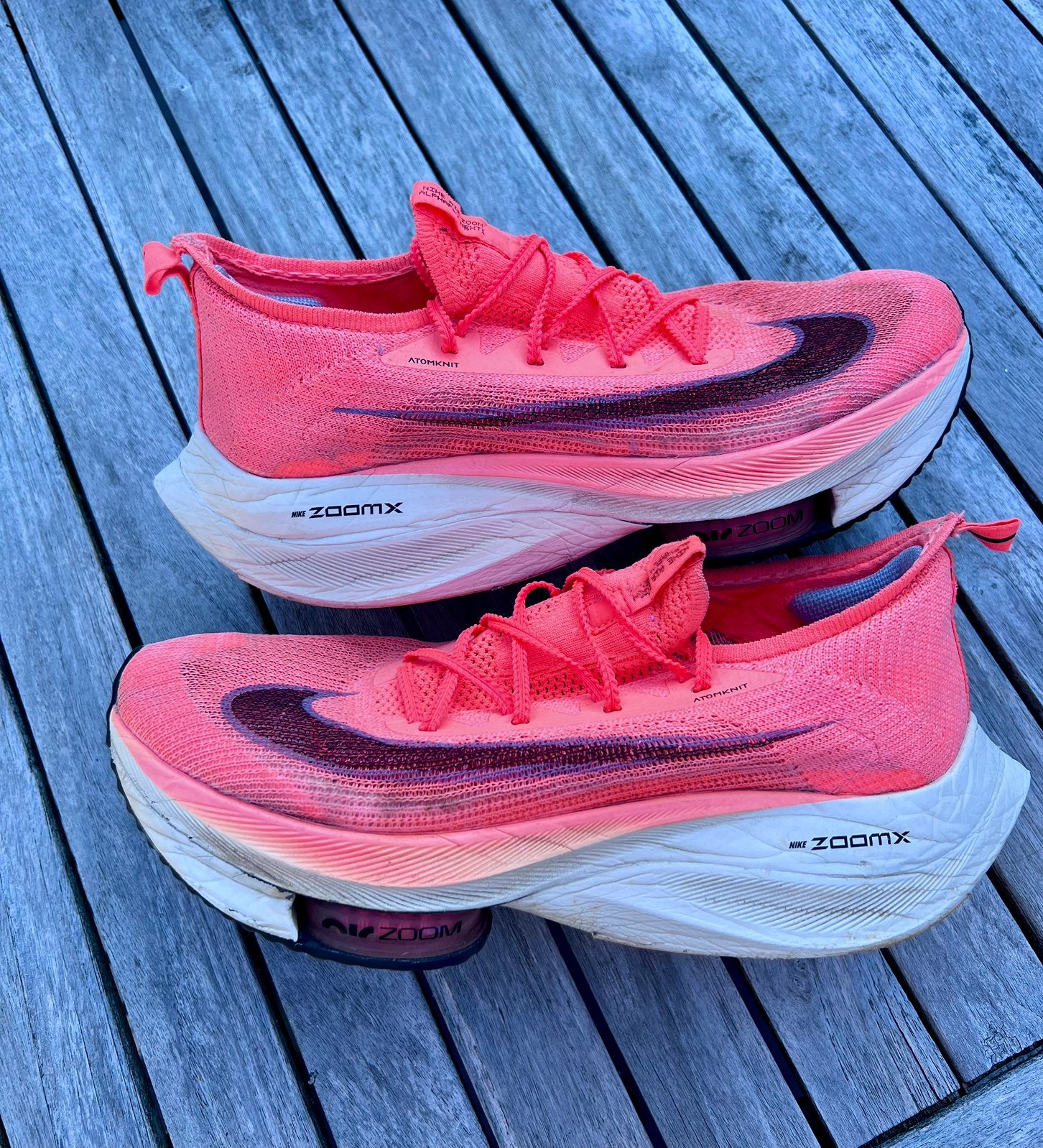 Nike zoom x next % alphafly 44,5, Gebruikt, Ophalen of Verzenden, Hardlopen, Hardloopschoenen