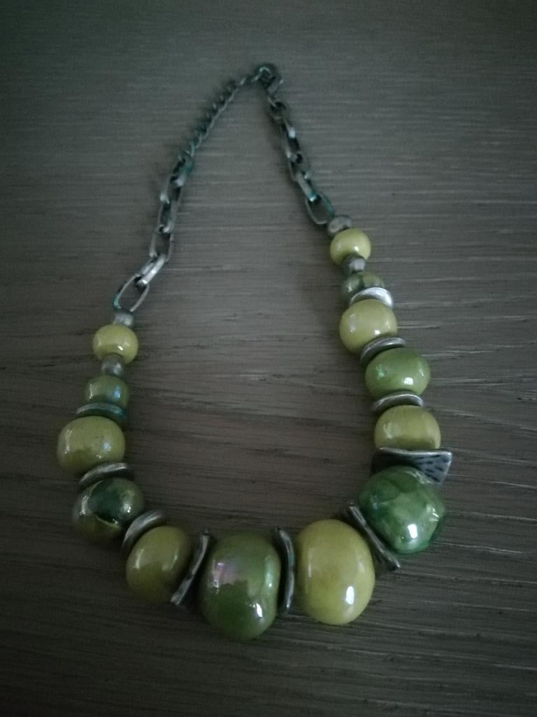 verschillende kettingen met kralen, Bijoux, Sacs & Beauté, Colliers, Enlèvement ou Envoi, Autres couleurs, Comme neuf, Synthétique