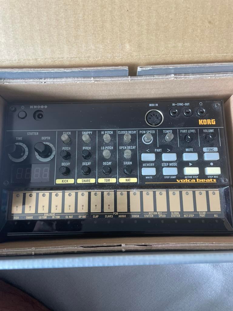 KORG VOLCA BEATS, Musique & Instruments, Batteries électroniques, Enlèvement ou Envoi, Comme neuf, Korg