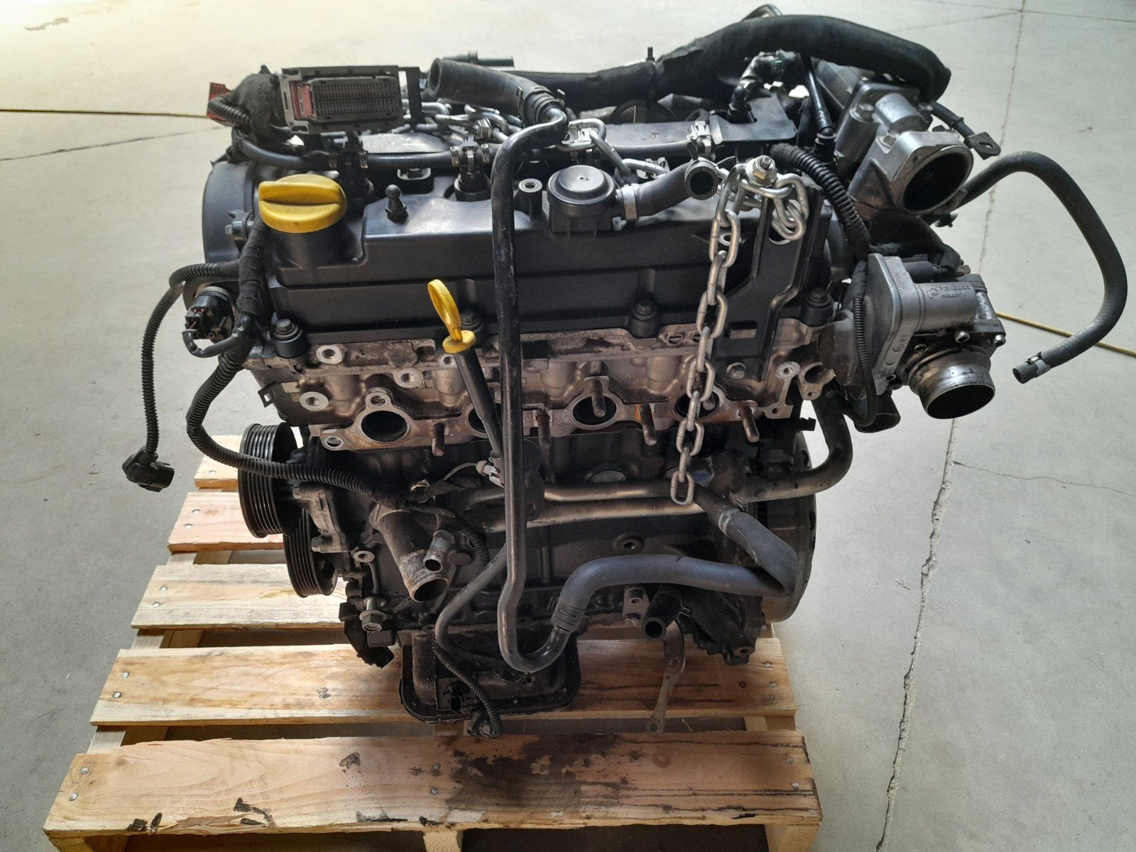 Motor Opel Astra J 1700 Cdti 2011  // 5060 AUVELAIS, Ophalen, Gebruikt, Opel