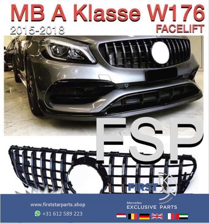 W176 Facelift AMG GT Panamerica Gril Mercedes A Klasse 2018, Gebruikt, -, Ophalen of Verzenden, -
