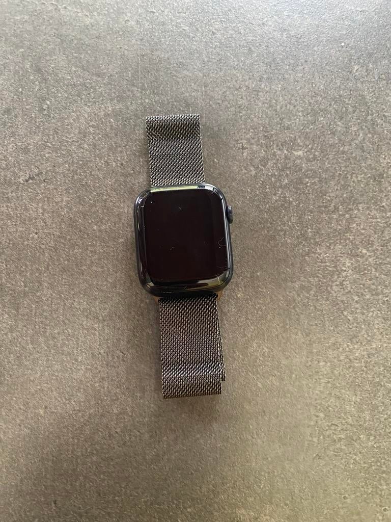 Apple watch series 7 (GPS), Handtassen en Accessoires, Smartwatches, Ophalen, Zo goed als nieuw