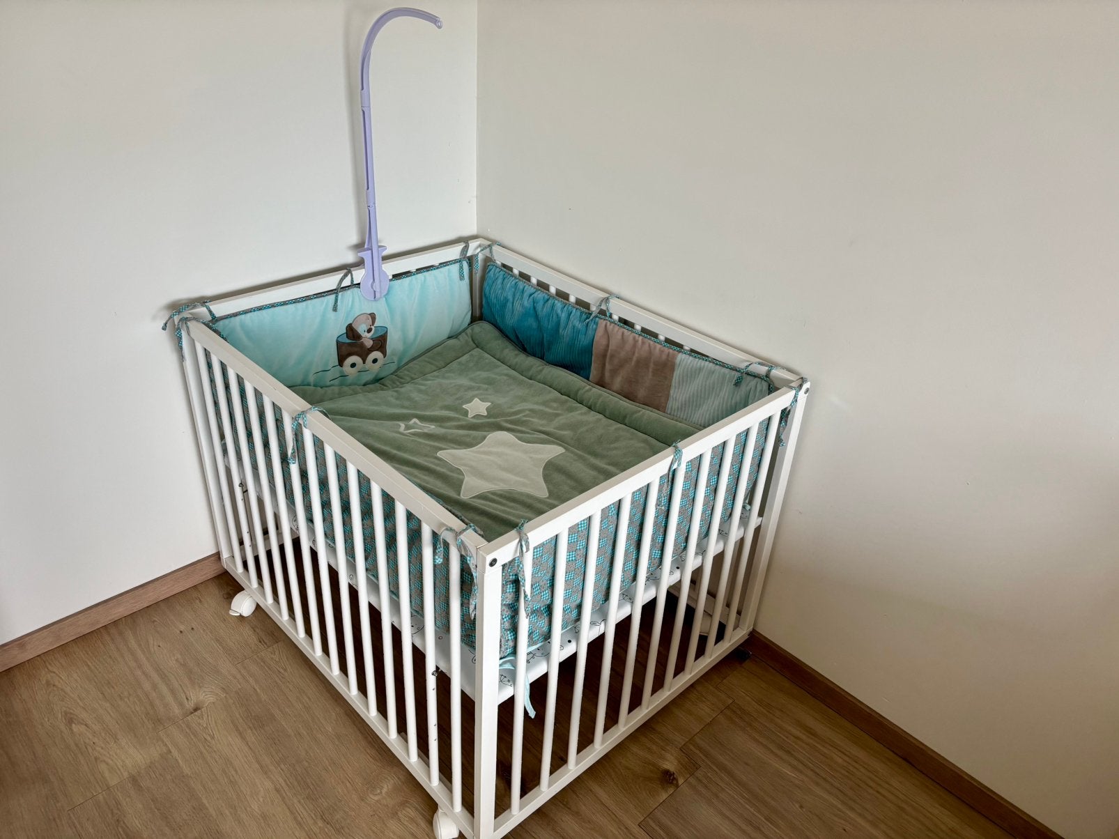 Babypark complete set, Kinderen en Baby's, Ophalen, Zo goed als nieuw, Wieltjes