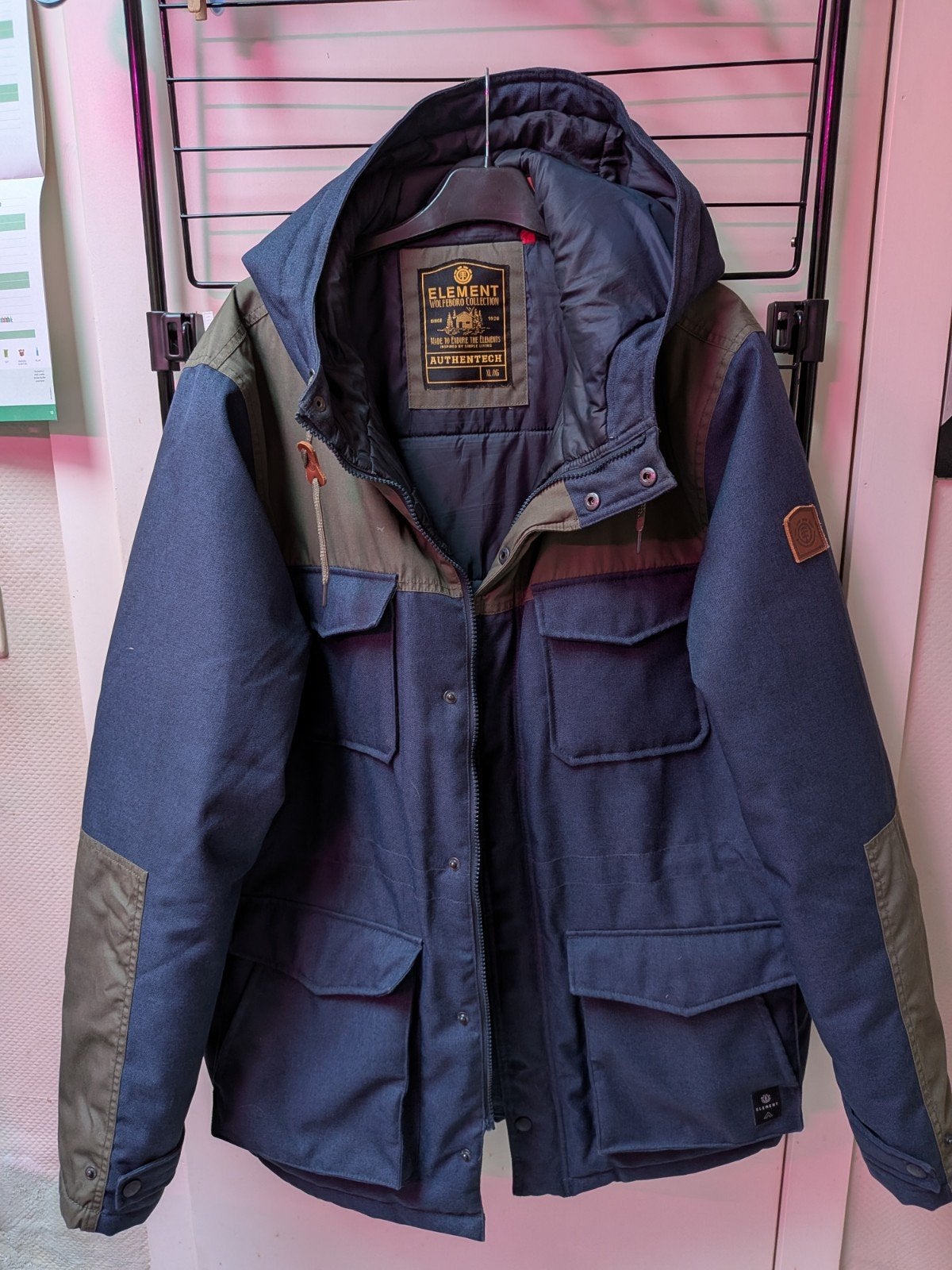 jas met capuchon Element xl, Kleding | Heren, Ophalen of Verzenden