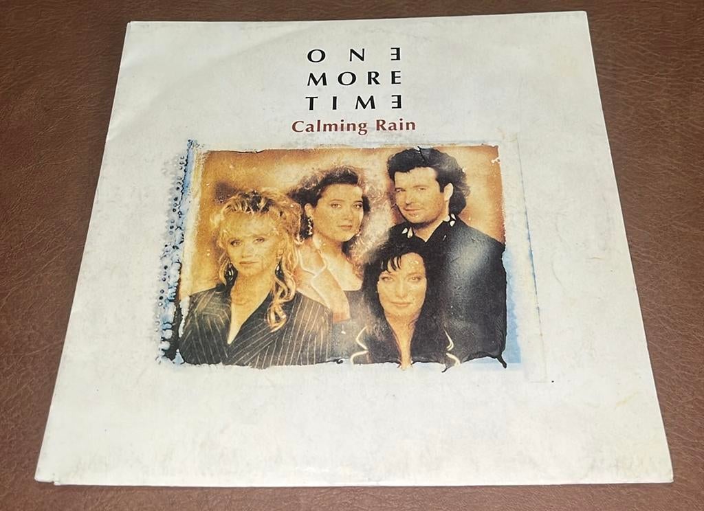 One More Time ‎– Calming Rain - 7” vinyl single - BE, Ophalen of Verzenden, Gebruikt, Single