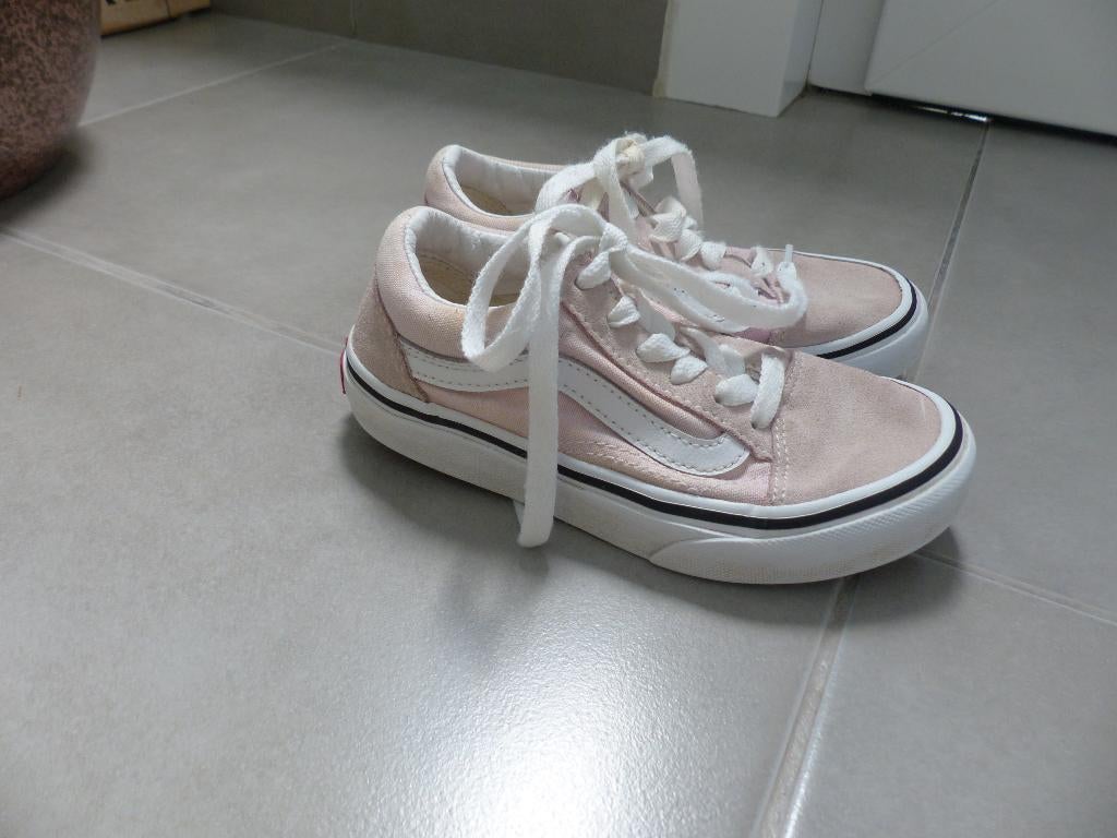 Roze schoentjes van Vans met veter - maat 29, Schoenen, Ophalen of Verzenden, Zo goed als nieuw, Vans