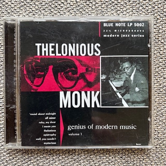 Thelonius Monk - Genius of Modern Music Blue Note, CD & DVD, CD | Jazz & Blues, Enlèvement ou Envoi