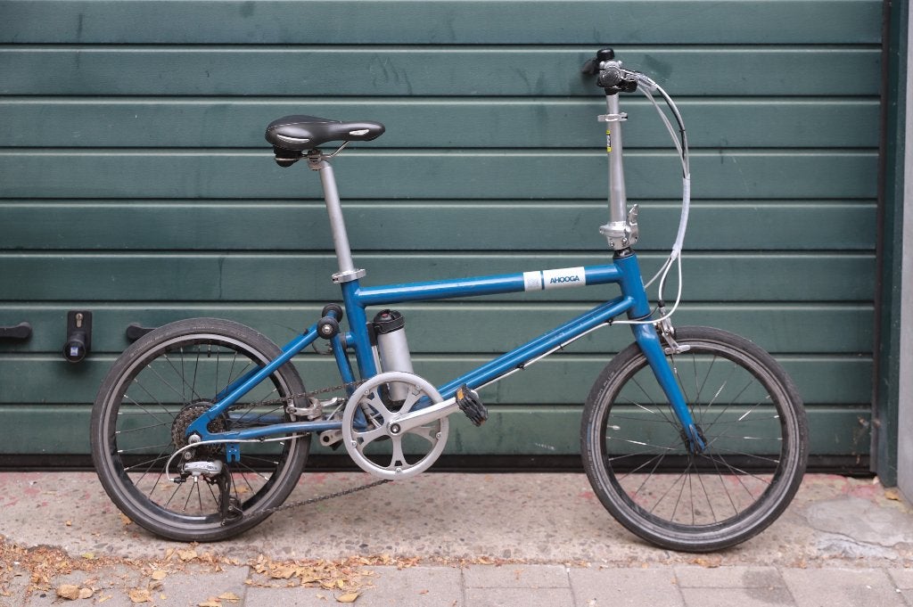 Ahooga elektrische vouwfiets, Ophalen, Gebruikt, Overige merken
