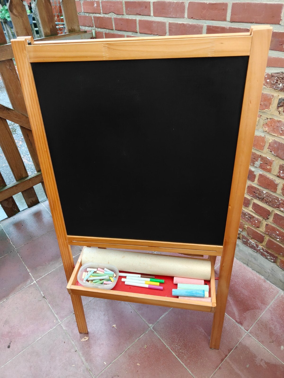 Krijt en whiteboard, Enlèvement, Utilisé, Tableau blanc