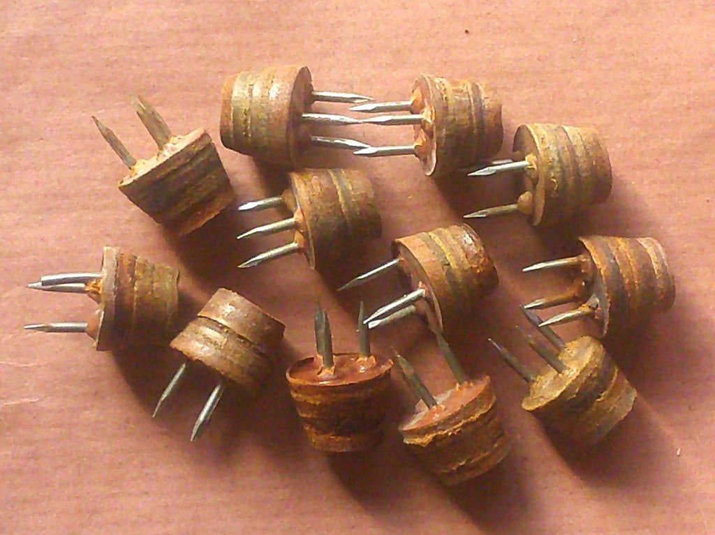 Crampons cloutés en cuir pour chaussures de sport anglaises, Envoi, Armée de terre, Vêtements ou Chaussures