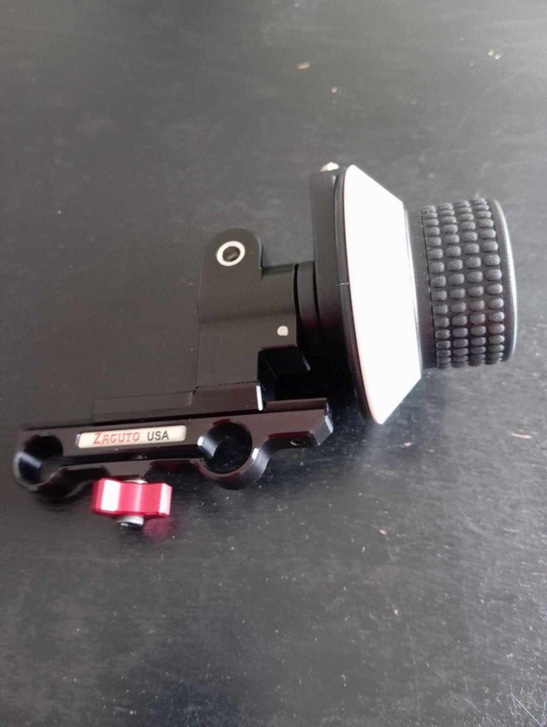 Follow-Focus Zacuto Z-FF-1, TV, Hi-fi & Vidéo, Autres marques, Enlèvement ou Envoi, Comme neuf, Autres types