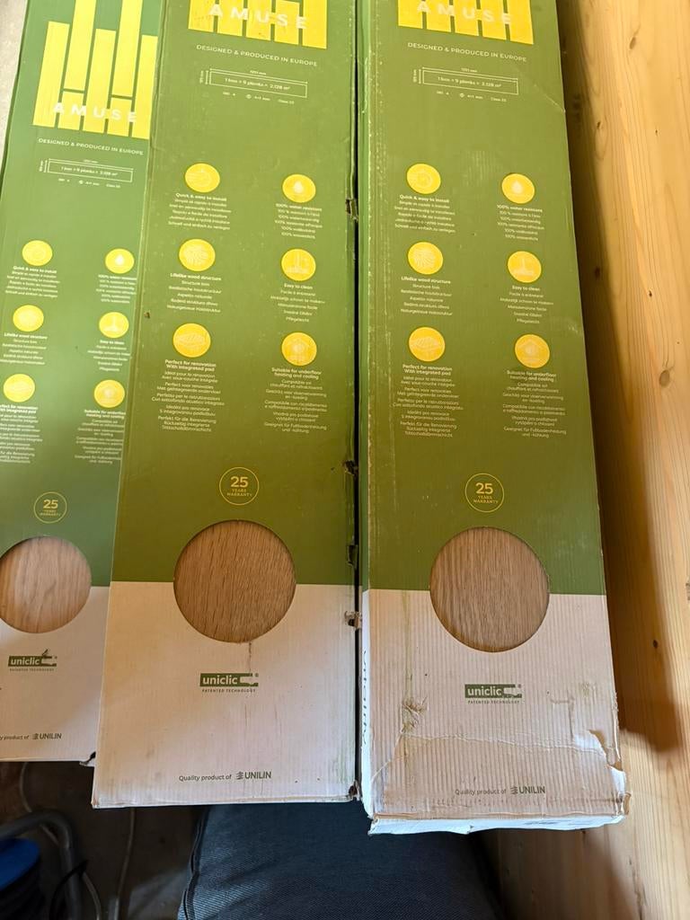 Parquet Pvc, Vitality, Bricolage & Construction, Enlèvement, Neuf