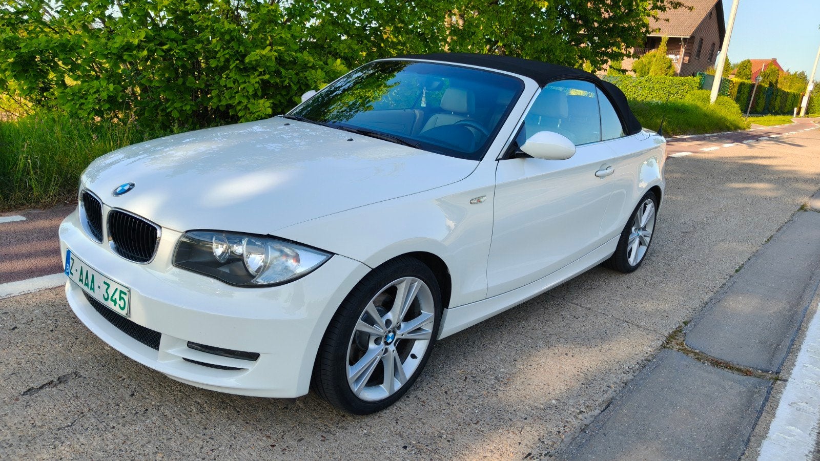 Bmw 118 i Benzine cabrio, Auto's, Euro 5, 1 Reeks, Beige, 4 cilinders