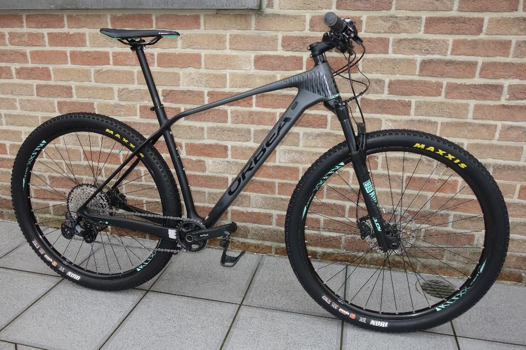 Orbéa Alma M50 taille L carbone shimano SLX12 v peu utilisé, Fietsen en Brommers, Hardtail, Ophalen, Zo goed als nieuw, Heren