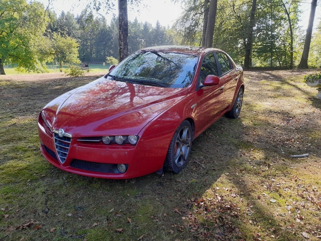 Alfa Romeo 159 Tbi, Zwart, 4 cilinders, Leder, Particulier