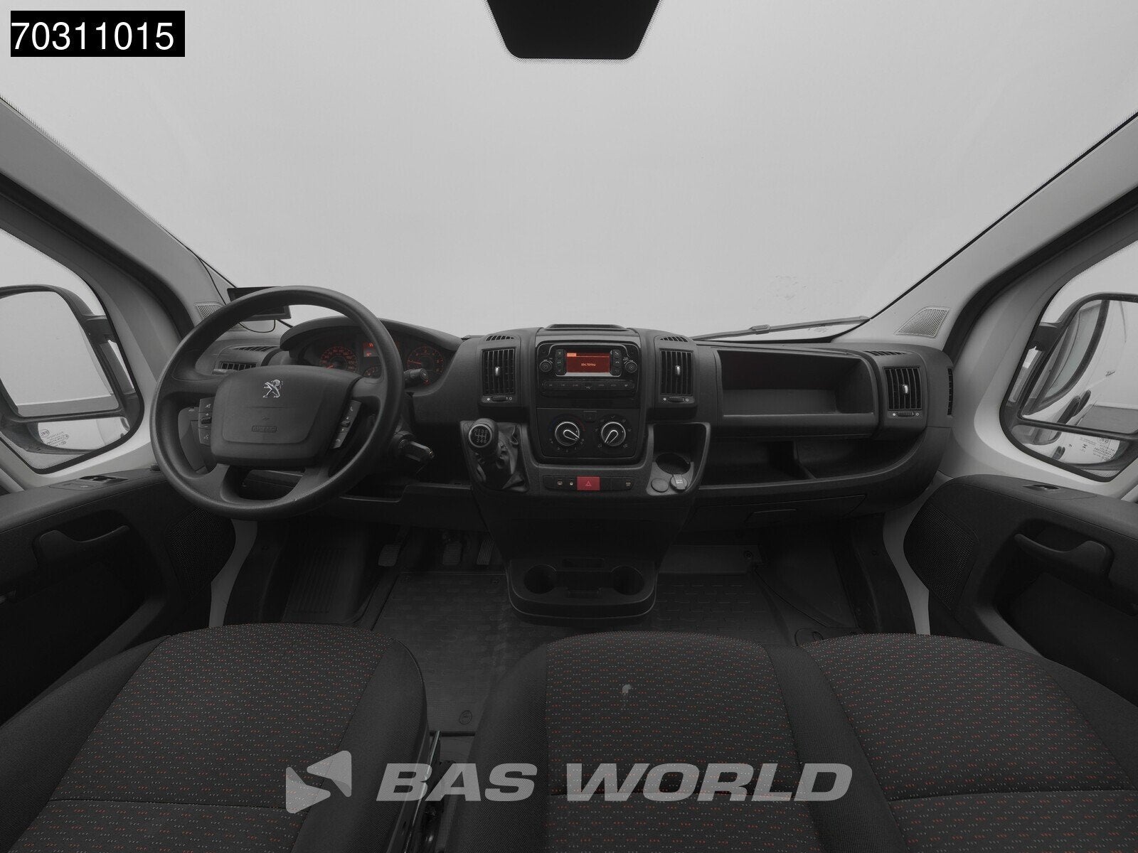 Peugeot Boxer 140PK L3H2 Airco Cruise Camera Parkeersensoren, Auto's, Stof, Gebruikt, Euro 6, Wit