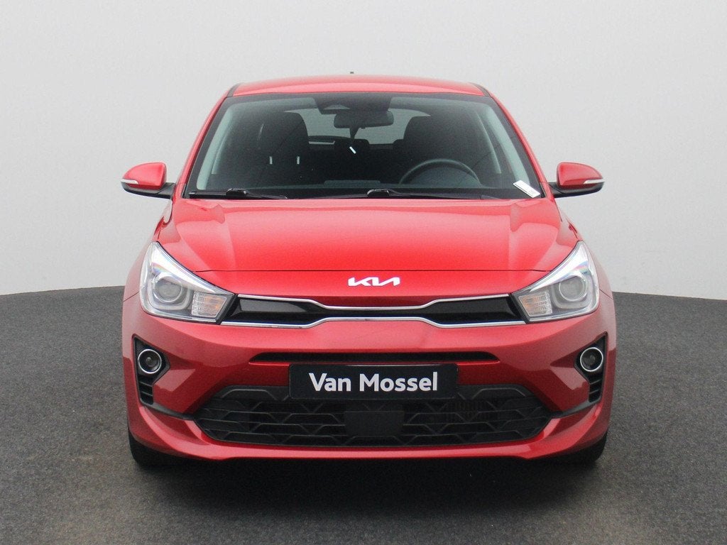 Kia Rio 1.0 T-GDi MHEV DynamicPlusLine, Auto's, Kia, Voorwielaandrijving, Automatische klimaatregeling, Stof, Gebruikt