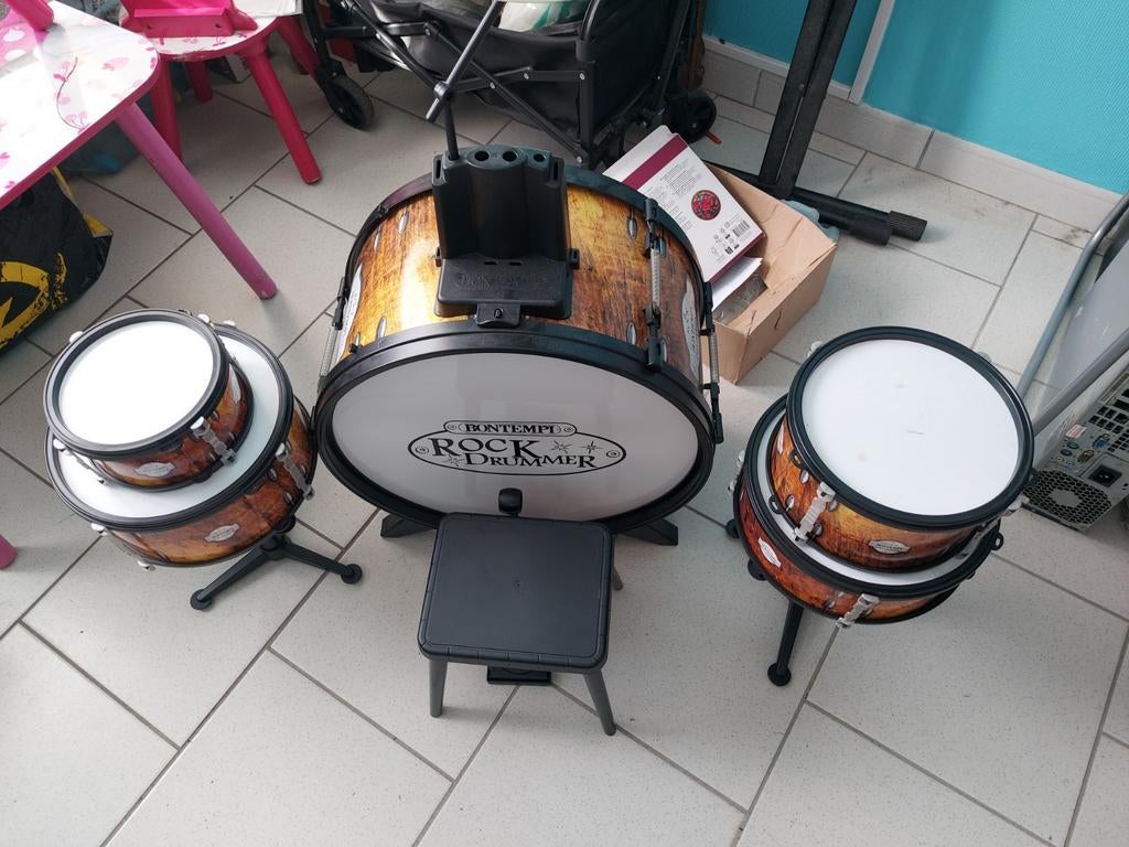 bontempi, Musique & Instruments, Batteries & Percussions, Enlèvement, Utilisé, Autres marques