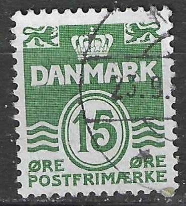 Danemark 1963/1965 - Yvert 418 - Valeur sous couronne (ST), Timbres & Monnaies, Envoi, Danemark, Affranchi