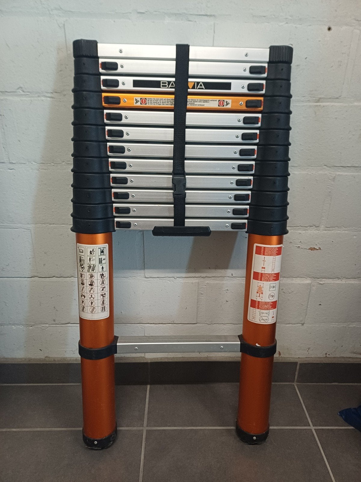 Batavia telescoopladder, Doe-het-zelf en Bouw, Ladders en Trappen, Ophalen