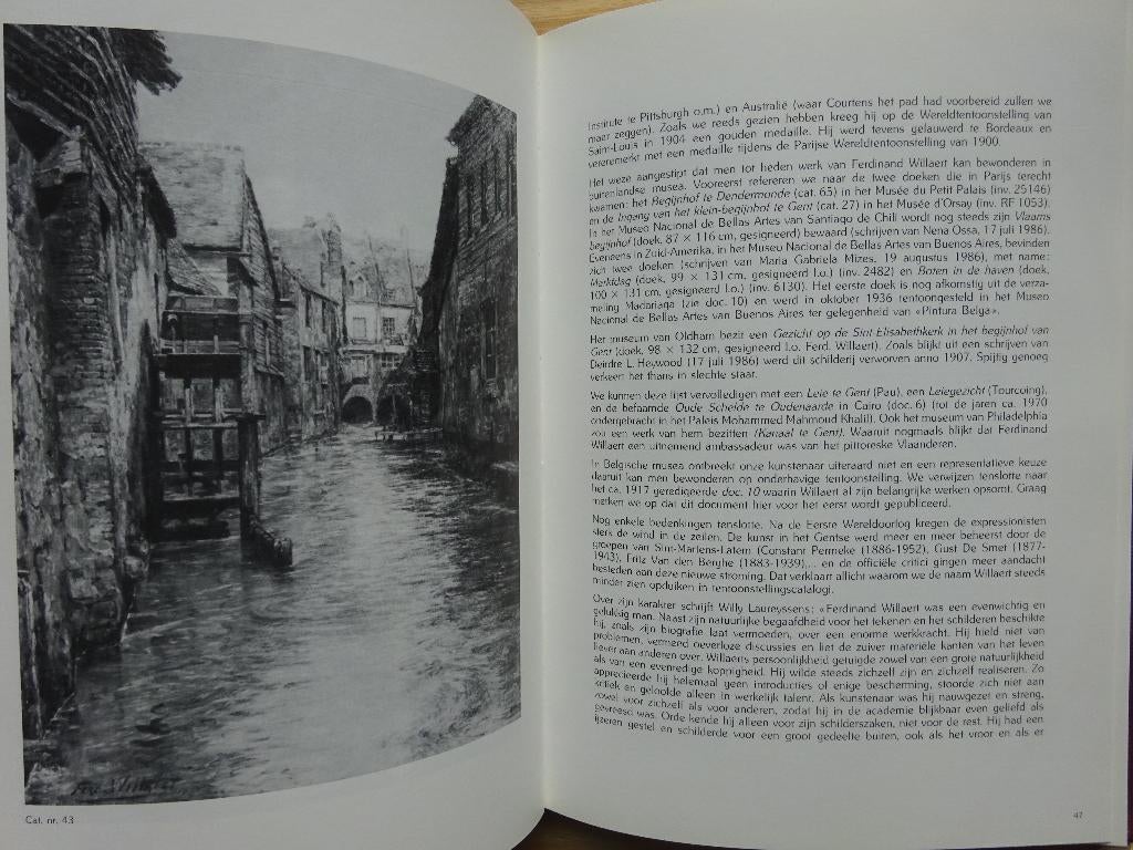 Ferdinand Willaert, 1861-1938 monografie JP De Bruyn 1989, Peinture et dessin, Enlèvement ou Envoi, Comme neuf, Jean-Pierre De Bruyn
