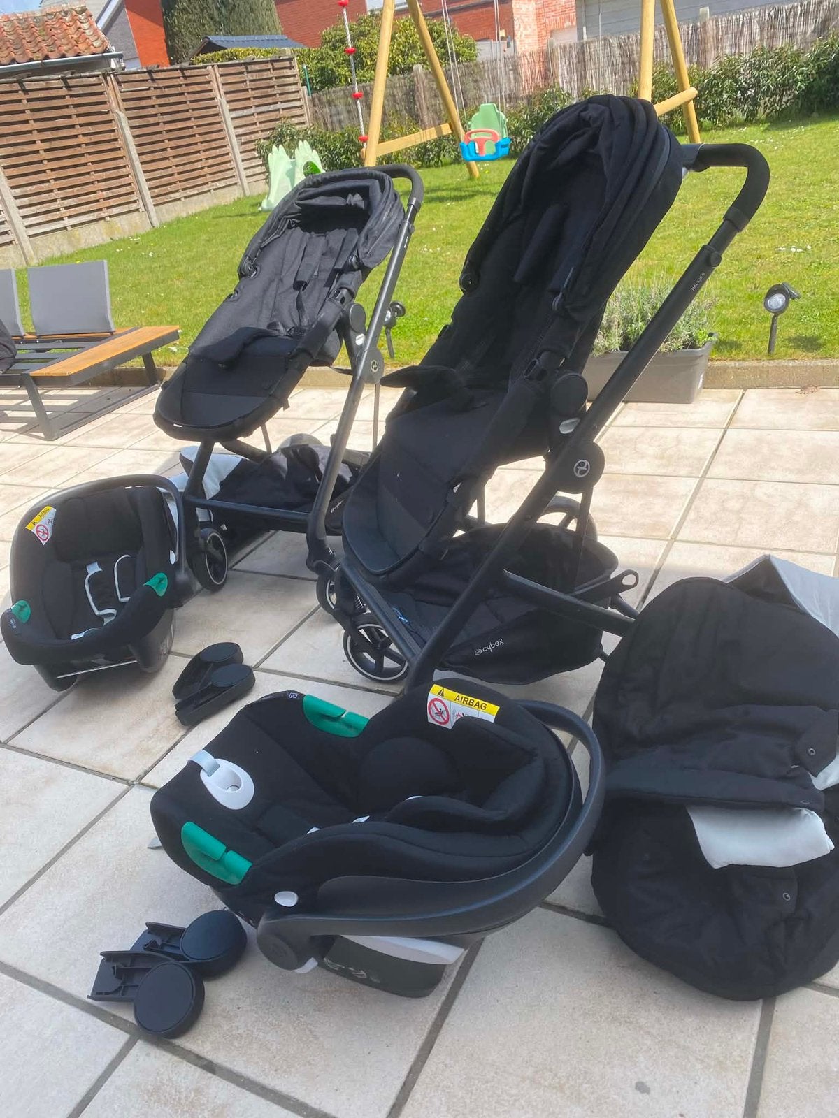 2x buggy te koop met alle toebehoren, Ophalen, Zo goed als nieuw