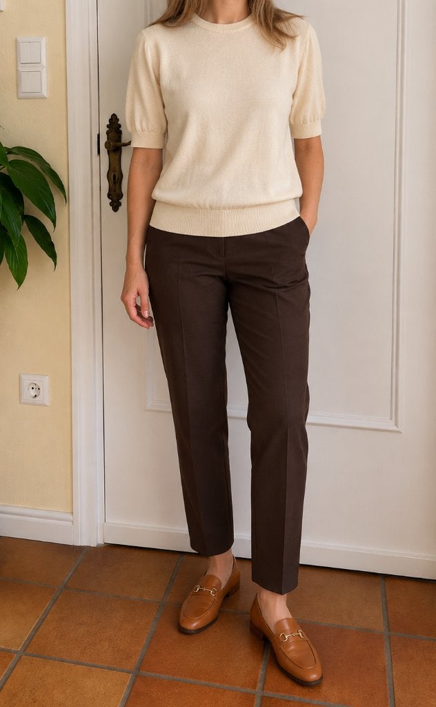 Pull en maille fine Peter Hahn - 100% laine vierge taille 38, Vêtements | Femmes, Taille 38/40 (M), Peter hahn, Enlèvement ou Envoi