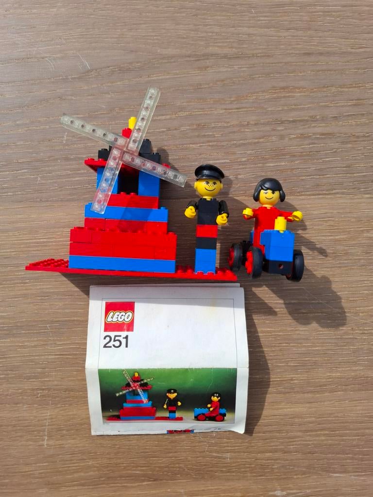 Oude legoset 251 (1974), Ophalen of Verzenden, Gebruikt