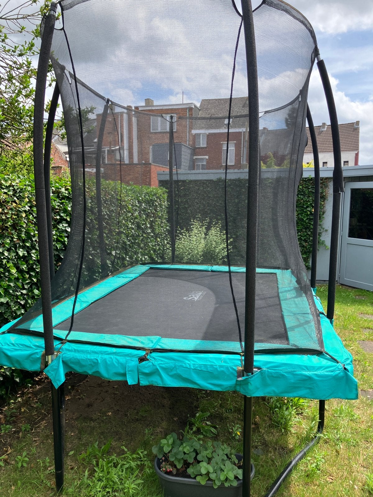 Salta Comfort Edition - Trampoline - 305 x 214 cm, Ophalen, Gebruikt