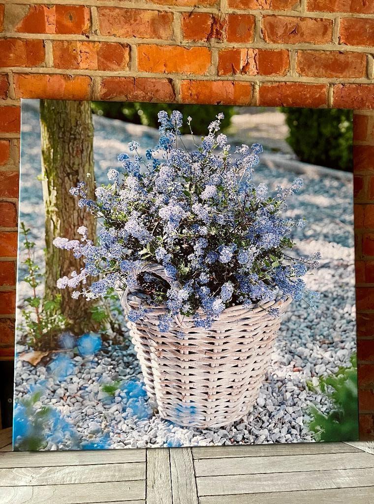 Groot canvas "Lavender Flowers”, Ophalen