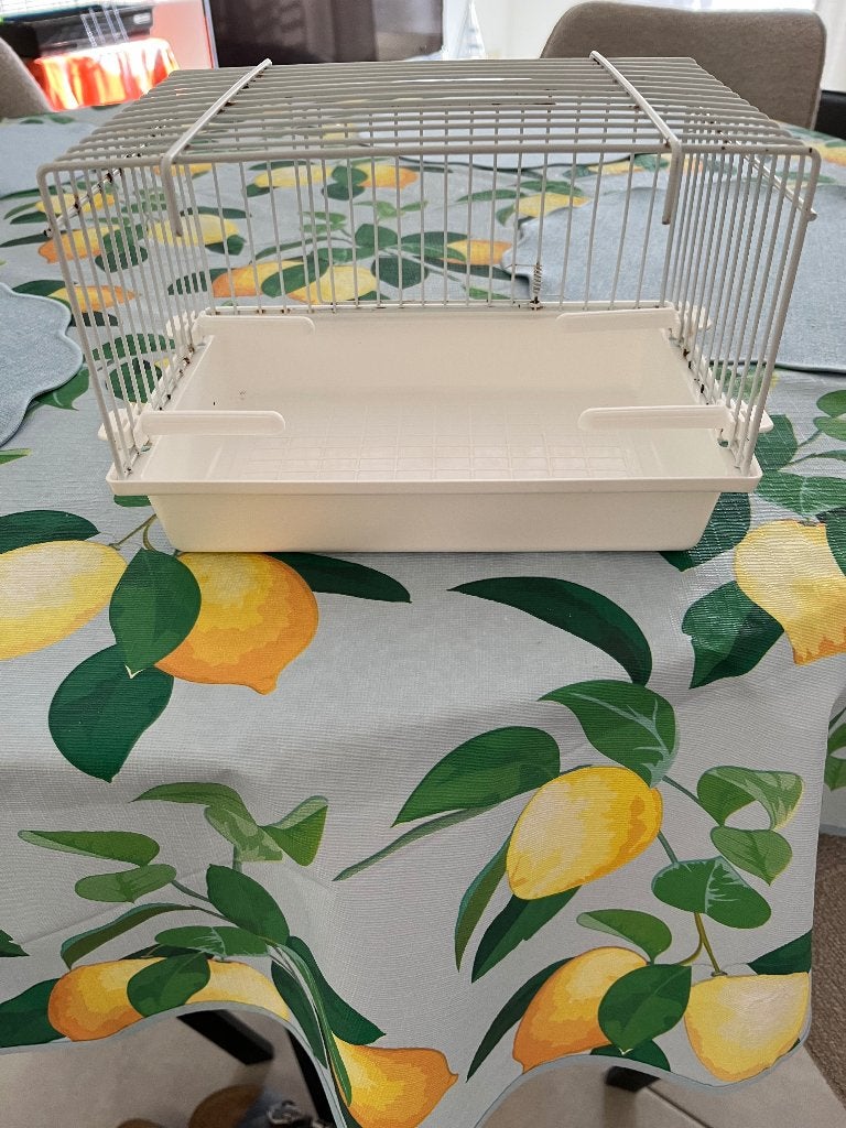 Babyvogelkooitje, Ophalen, Gebruikt