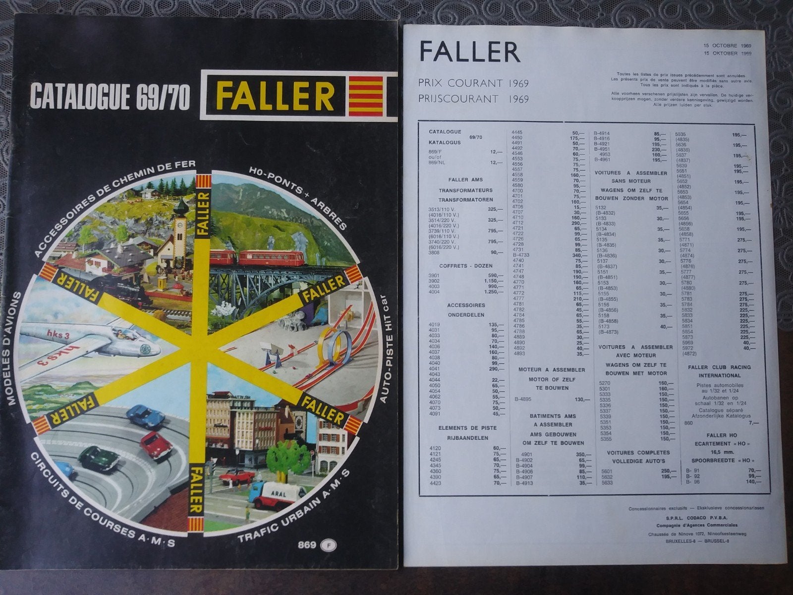 Faller catalogus 1969 met prislijst, Ophalen of Verzenden